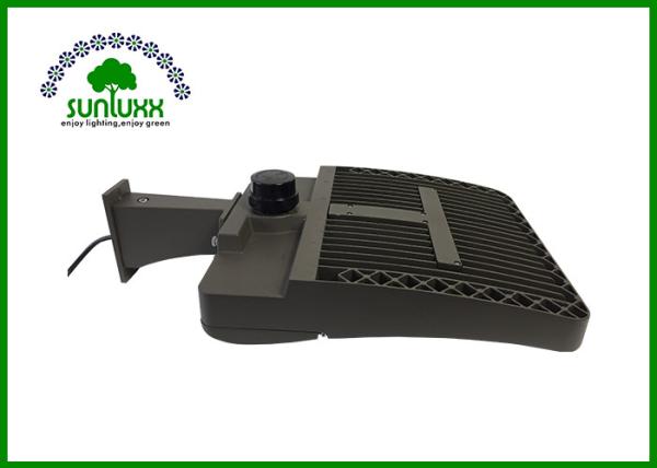39000 Lumens 300W LED Shoebox Light , Bronze Finish LED Street Pole Fixtures