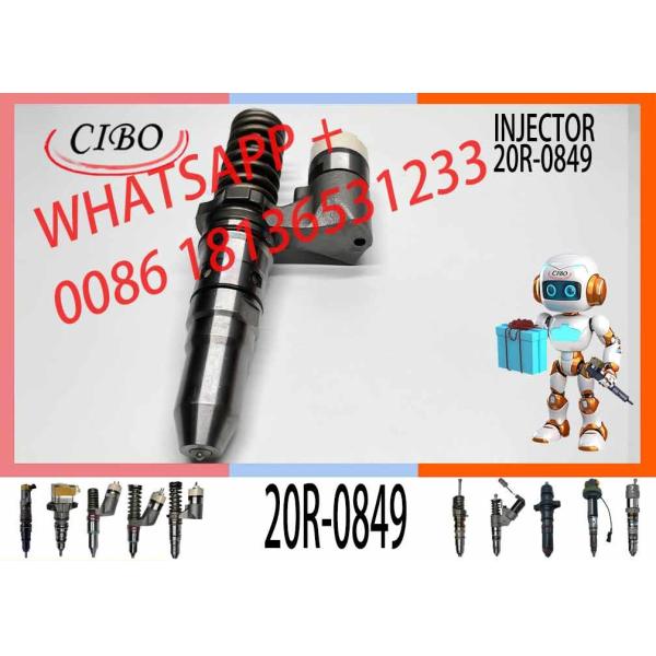 Common Rail Fuel Injector 20R-0849 20R0849 386-1769 3861769 Excavator For 3512 Engine