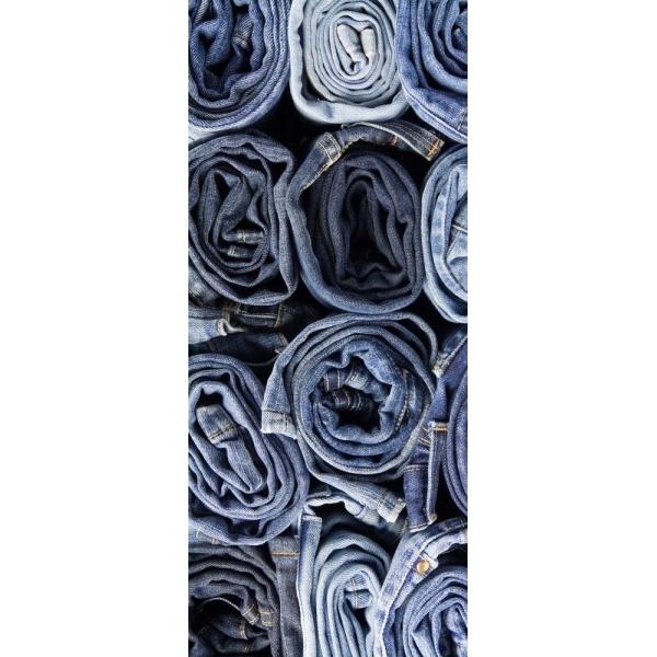 9.5 Oz Mid Weight Jacquard Denim Fabric With Lovely Traditional Pattern