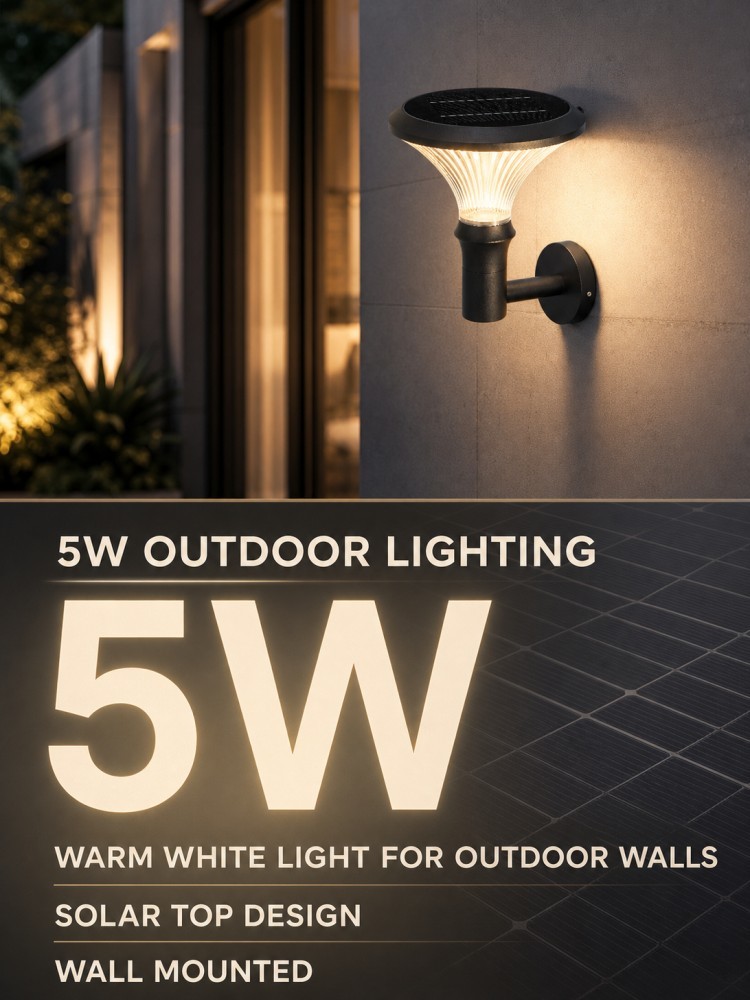 UV Resistant Outside Led Wall Lights IP65 Exterior Wall Lamp CCT Adjustable For Terrace Porch