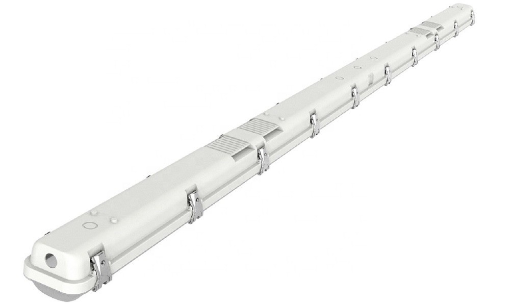 5.5kg Product Weight 8FT 90W 110W Food Storage LED Milky Vapor Tight Light Tri Proof Light Fixtures