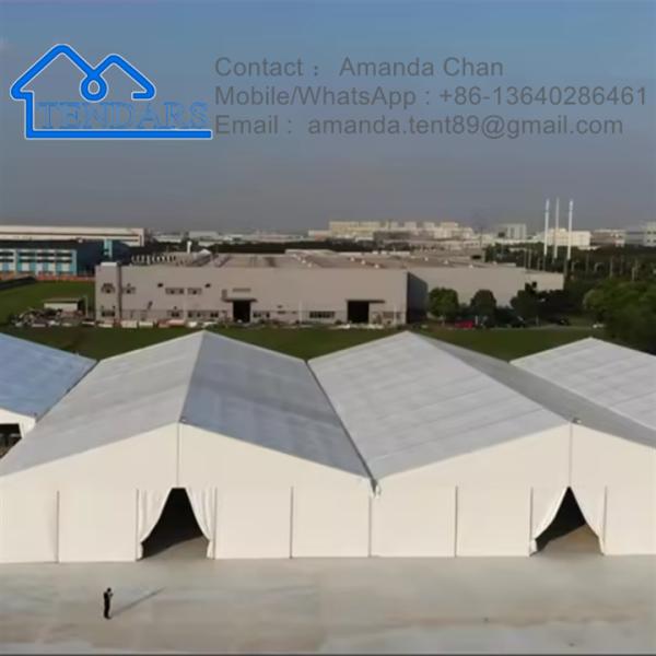 Large Capacity Heavy Duty Alluminum Alloy Warehouse Waterproof Tent For Storage
