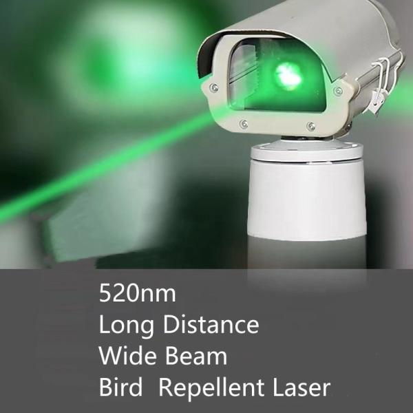 1W Green Laser Bird Repellent with High Stability at 520nm and Adjustable Beam Mode