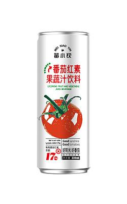 Low Fat Refreshing Tomato Fruit Juice 330ml aluminum cans with 6 Mg Sodium Per 100ml
