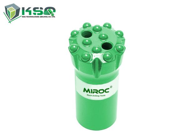 T38 Threaded Rock Drill Bits Tungsten Carbide Button Drill Bit 64-115mm Diameter
