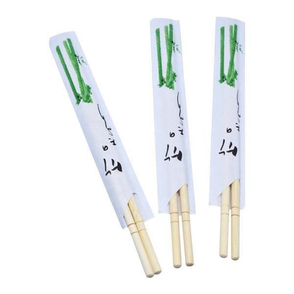 A natureza do comprimento 18cm colore hashis de bambu descartáveis