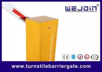 Entrance Automated Electronic Barrier Gates Vehicle Boom 304 Stainless Steel Housing