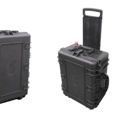 as máquinas de limpeza do laser de 100W 35000mm arejam refrigerar