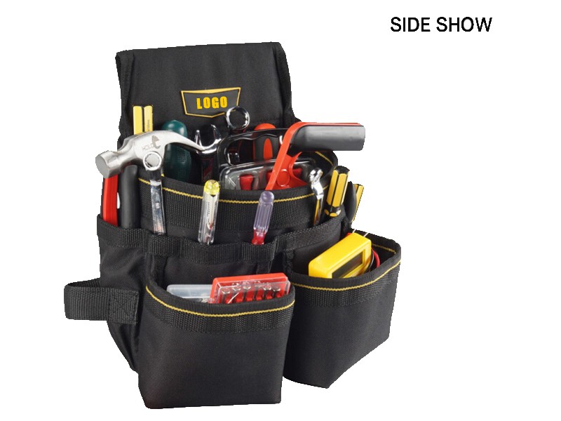 Customized Work Multifunction Plumber Carpenter Organizer Electrician Waist Tool Bag