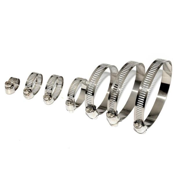 Large Heavy Duty American Type Pipe Clip Stainless Steel Hose Clamp