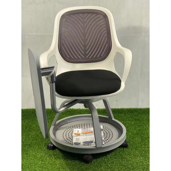 School Lecture Training Room Chairs Revolving With Bookstore