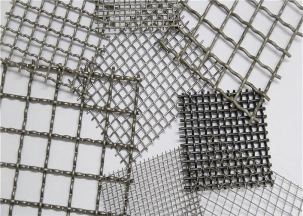 Heavy duty crimped wire mesh,Durable, acid and alikali resistant,etc.
