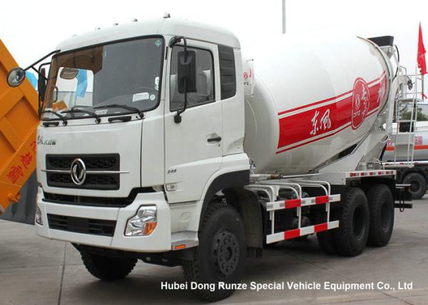 DFAC Concrete Mixer Truck 10 Wheels 12 CBM  6x4 Euro 4 / 5