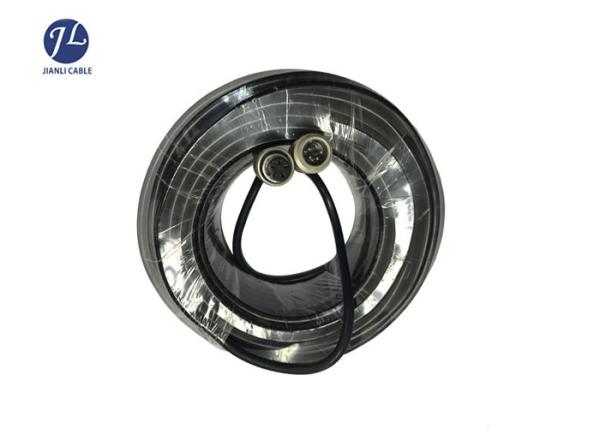 IP65 5 Pin Female To Male Aviation Cable PVC Insolation For Car Rearview Camera