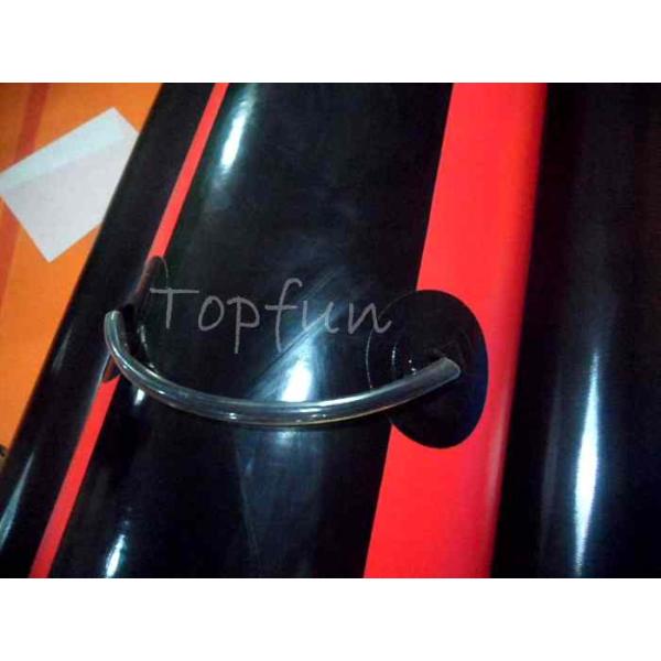 Barco vermelho inflável de excitação do tubarão de PlatoTowable para jogos da água com