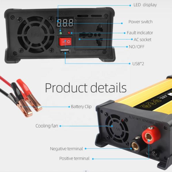 Smart 1000W Hybrid Solar Inverter Grid Solar Inverter Cheap China Wholesale Solar Inverter