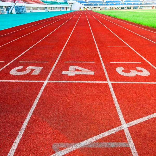 6 Years Multicolor Chemical Resistance Jogging Track Material Durable
