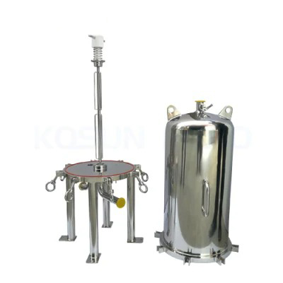 Водяной фильтр патрона магнитного корпуса фильтра сумки нержавеющей стали линзовидный