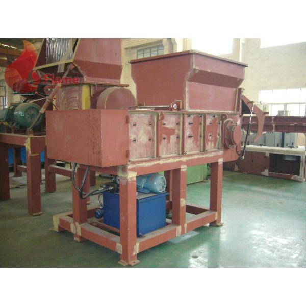45KW Industrial Plastic Shredding Machine PLC , plastic recycling machines