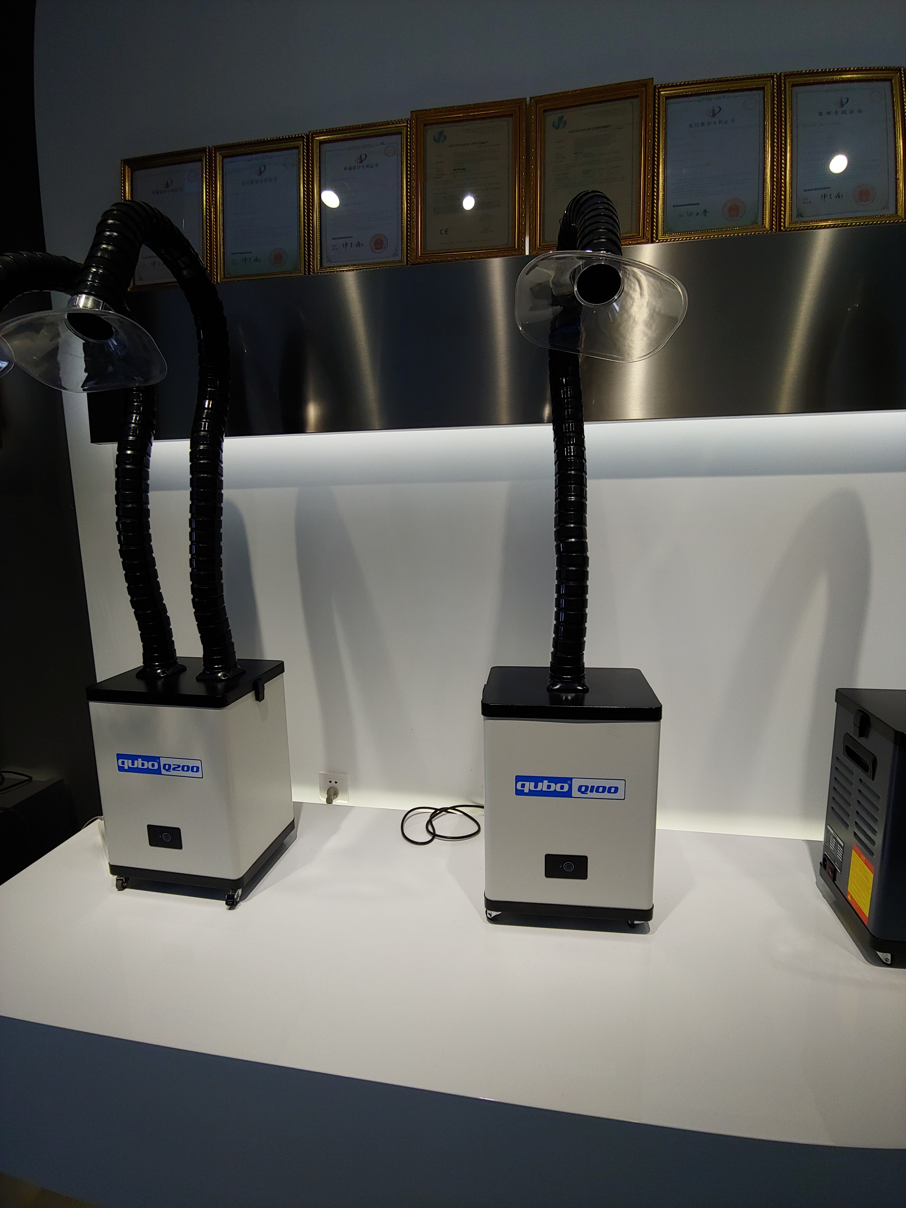 очиститель воздуха салона руки ROHS экстрактора 2 перегара салона ногтя 150w