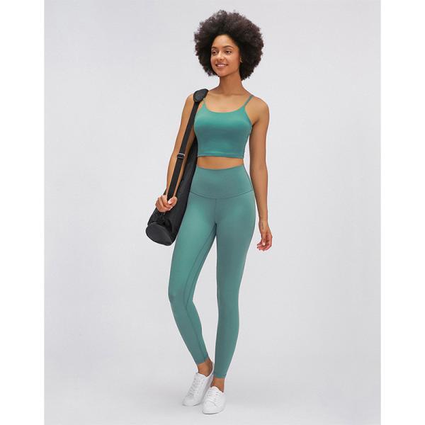 Athletic Gym Tummy Control Pocket Yoga Pants Leggings Naked Feel Active Stretch