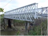 Decking en acier ondulé provisoire de pont de Bailey du matériel Q345b des BS