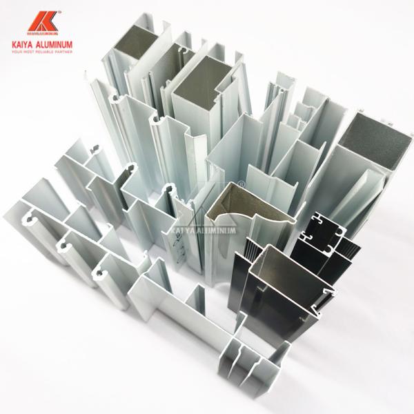 Powder Coated Aluminium Door Window Extrusion Profiles 6063 T5