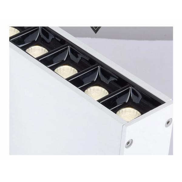 Kitchen 45 Degree Suspended LED Linear Light UGR19 100 - 277V 4000 Lumens