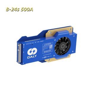 500A Charge/Discharge BMS with Active Balance for 8s-24s