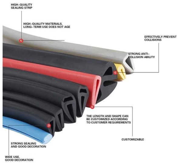 High Durability EPDM Rubber Seal Waterproof With Custom Shape
