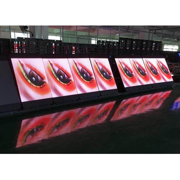 Рекламирующ СИД столба лампы покажите афишу P6 СИД 320x160mm