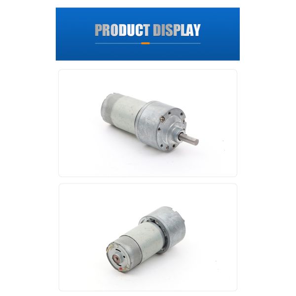 2-500RPM High Torque DC Motors FT-37RGM385 For Robot Smart Home Appliance