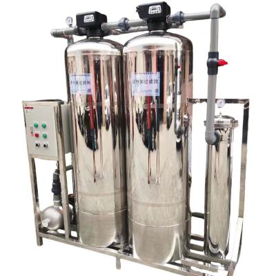 Équipement de filtration de l'eau de surface, production d'eau de 6 tonnes par heure
