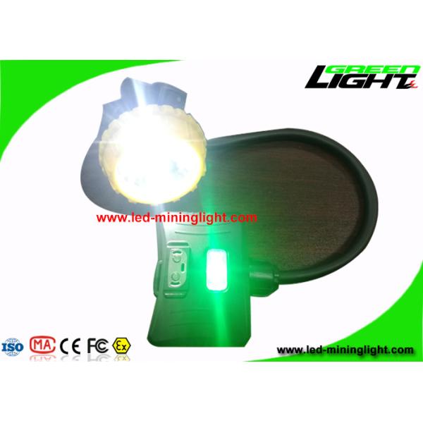 6.8Ah Panasonic Battery Mining Cap Lights 15000 Lux Coal Underground Hard Hat Battery