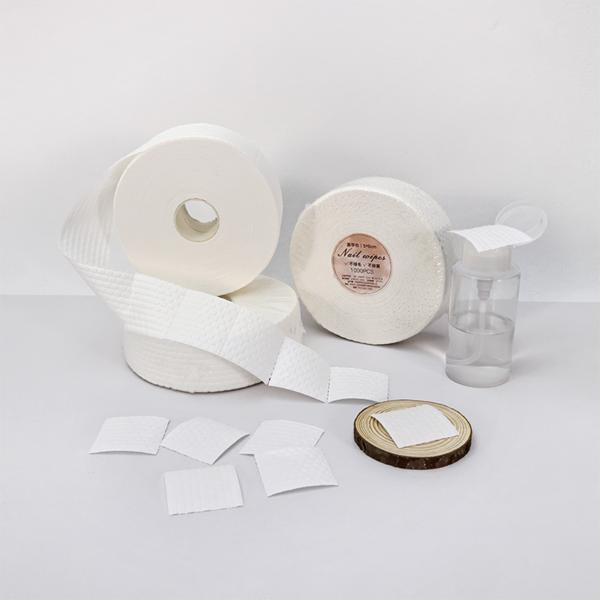 Lingettes à ongles en coton personnalisables jetables sans peluche