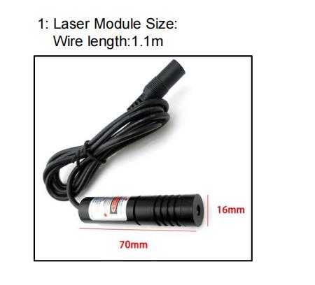Industrial Laser Positioner Point Line Cross Red Laser Light for Button Attaching
