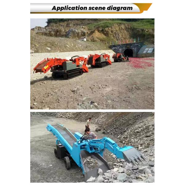 TUV Certified Five Functions Tunnel Mucking Loader Underground Mucker