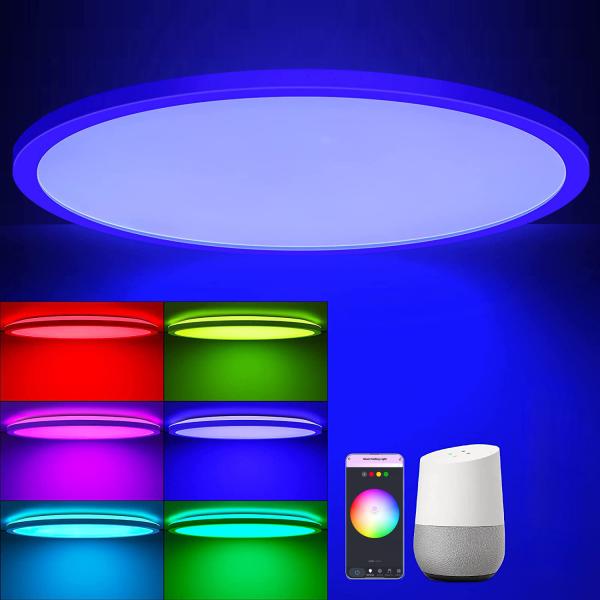 Потолок спальни Dimmable привел потолочное освещение музыки для умного дома Tuya Glomarket