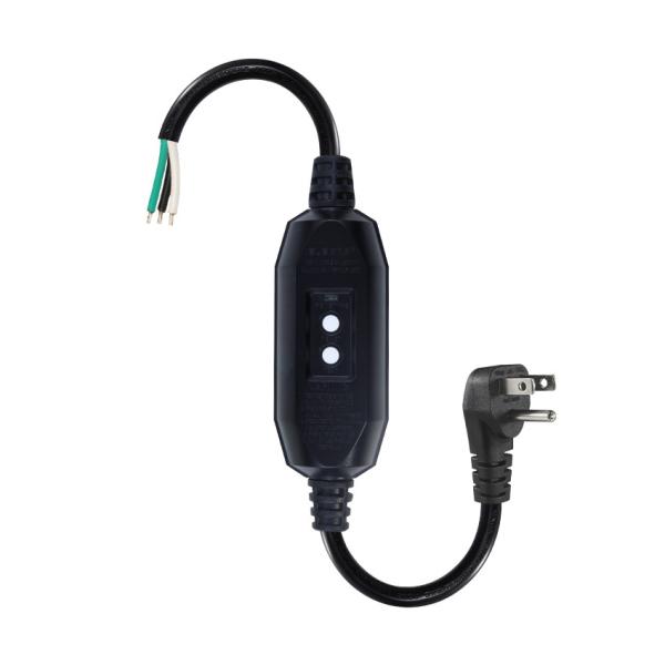 20A NEMA 5-15P to GFCI Surge Protector with 6 Outlets