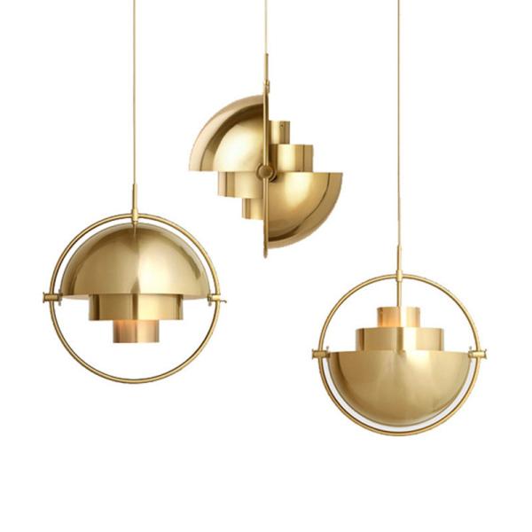 Creative Nordic Modern Metal Pendant Light Hanging Lamp For Indoor