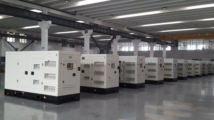 Доказательство шума двигателя генератора 80кв Генсет 6бт5.9-г2 силы 100ква Кумминс электричества дизельное