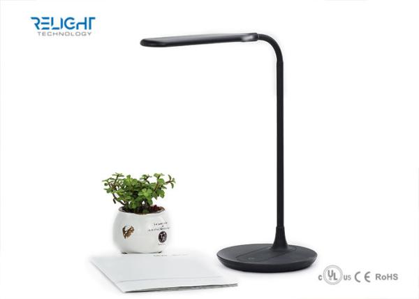 Three Steps Dimming Brightness ABS Charging LED Desk Lamp 6W
