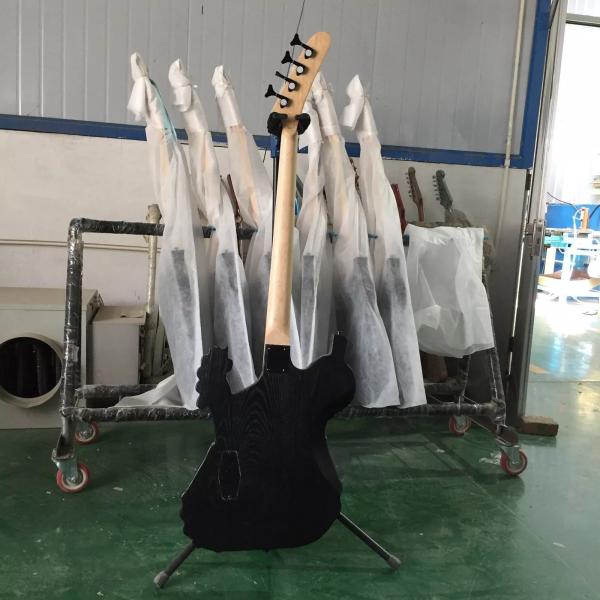 Factory George Lynch Skull Skeleton 4 Strings Electric Bass Guitar Basswood Body
