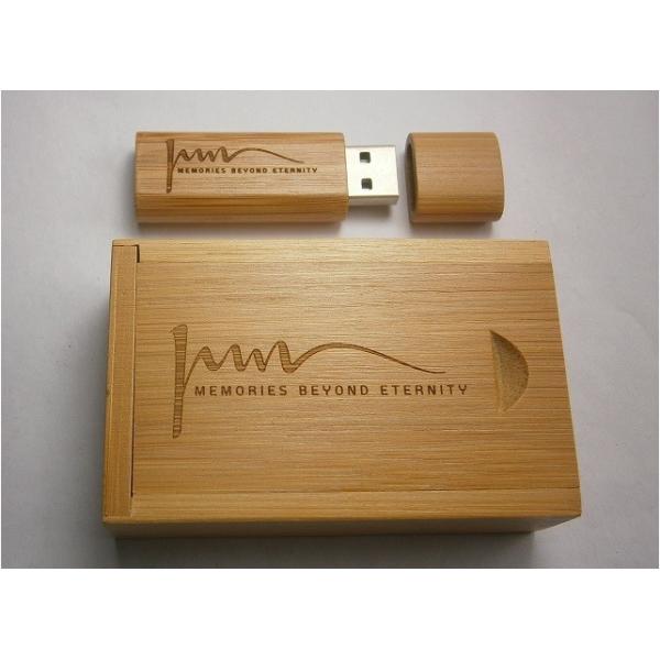 Eco Friendly Personalised Wooden USB flash Drive 8Gb for Coporate gifts