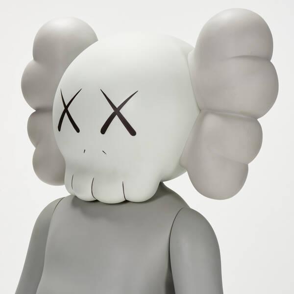 Statement Art Piece: Large Scale Fiberglass KAWS Sculpture for Collectors