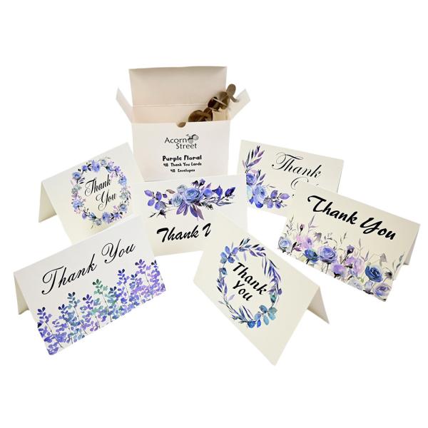 Servicio de Impresión de Libros de Logotipo Personalizado Tarjetas de Gracias Perfecto para bodas y cumpleaños
