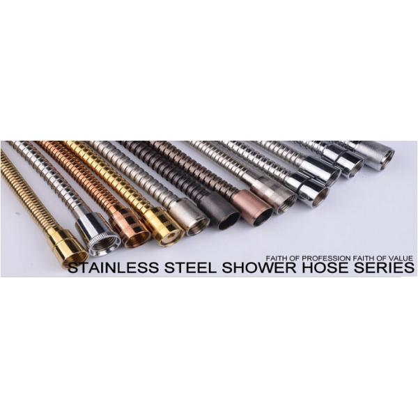 Pull Out Kitchen / Bathroom Faucet Hose , Double Lock Hand Shower Hose