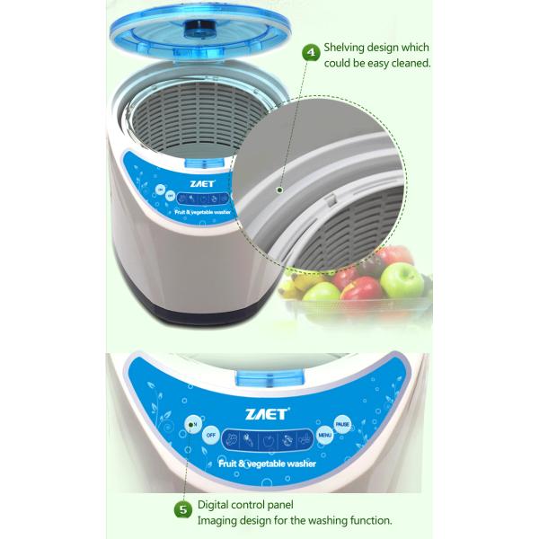 Ultrasonic ozone Fruit and Vegetable Cleaner/washer GK-FV01