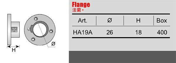 Zinc Alloy Closet Rod Support Flanges for Wardrobe Fitting Accessories Mail Packing