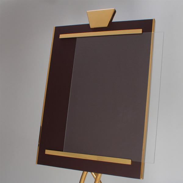 Настройка для золотых металлических щитов для гостиниц и ресторанов